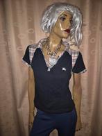 Prachtig Burberry Shirt - Maat S - Zwart, Zwart, Ophalen of Verzenden, Zo goed als nieuw, Maat 36 (S)