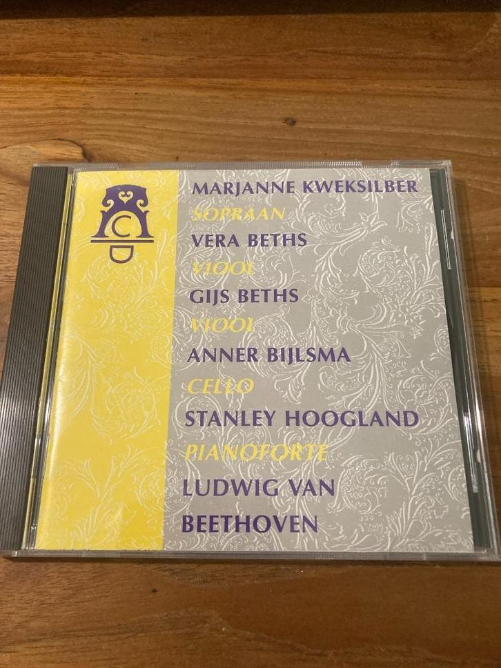 Beethoven - Marjanne Kweksilber / Vera Beths / Gijs Beths /, Cd's en Dvd's, Cd's | Klassiek, Zo goed als nieuw, Kamermuziek, Classicisme