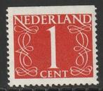 Nederland 1946 460G Cijfer 1c Boven ong, Postfris, Postzegels en Munten, Postzegels | Nederland, Ophalen of Verzenden, Na 1940