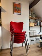7 Vlinderstoelen rood, Ophalen, Gebruikt, Vlinderstoelen, Vijf, Zes of meer stoelen