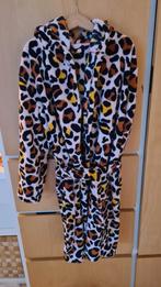 Hema Badjas Panterprint - Maat 134/140 - Lekker Zacht!, Meisje, Overige typen, Ophalen of Verzenden, Zo goed als nieuw