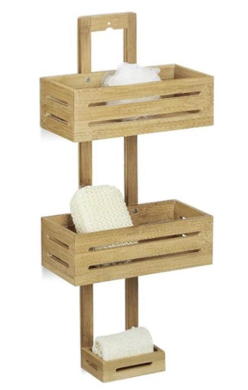 Badkamerkorf Bamboe - UITVERKOOP, Huis en Inrichting, Woonaccessoires | Overige, Nieuw, Ophalen