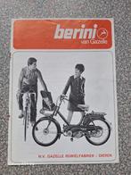 Berini bromfietsfolder, Ophalen of Verzenden, Zo goed als nieuw