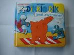 Kleuter.07(330) dikkie dik gaat zwemmen, een puzzelboek, doo, Ophalen of Verzenden, Zo goed als nieuw