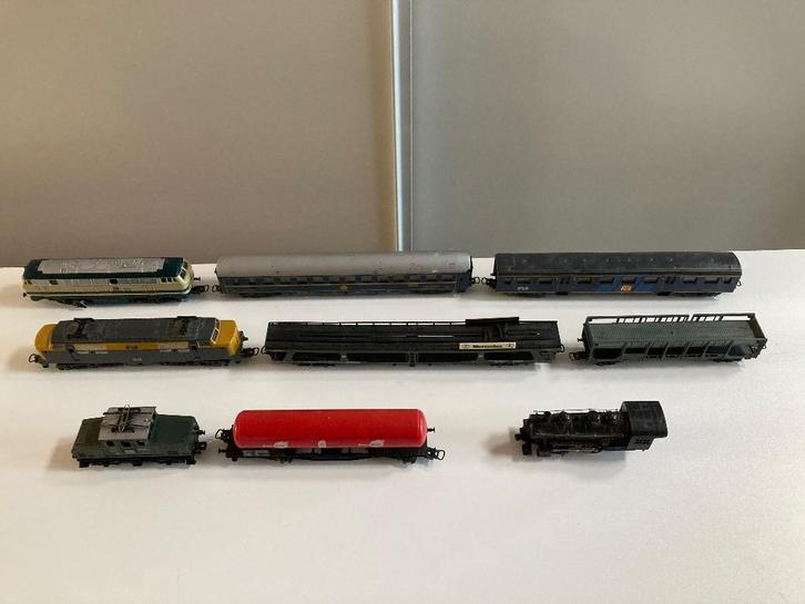 Treinbaan van Fleischmann, Hobby en Vrije tijd, Modeltreinen | H0, Gebruikt, Overige typen, Gelijkstroom, Fleischmann, Analoog