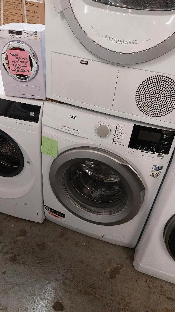 AEG wasmachine van 10 kg   ARPE Kampen 315 0635318715, Witgoed en Apparatuur, Wasmachines, Zo goed als nieuw, Voorlader, 10 kg of meer