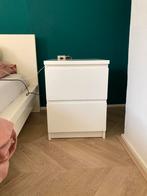 MALM nachtkastje wit IKEA, Ophalen, Overige materialen, Gebruikt, Minder dan 45 cm