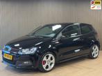 Volkswagen Polo 1.4 TSI GTI DSG AUT. AIRCO CRUISE PDC NAVIGA, Auto's, Euro 5, Stof, 4 cilinders, Zwart