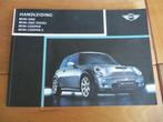 instructieboek Mini One, Mini Cooper, Cooper S 2003, mooi!, Ophalen of Verzenden