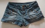 Shorts maat 38 jeansstof, spijkerstof, Ophalen of Verzenden, Gedragen, Blauw, W30 - W32 (confectie 38/40)