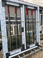 Set openslaande tuindeuren, Doe-het-zelf en Verbouw, Ophalen, Kunststof, Deurkozijn, Zo goed als nieuw