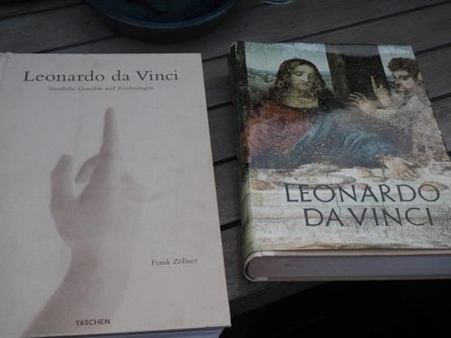 2 boeken over Leonardo Da Vinci, Boeken, Kunst en Cultuur | Beeldend, Gelezen, Schilder- en Tekenkunst, Ophalen of Verzenden