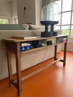 Mooie oude tuinderstafel, sidetable, haltafel, Ophalen