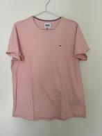 Tommy Jeans T-shirt - Maat L - Roze, Ophalen of Verzenden, Zo goed als nieuw, Maat 52/54 (L), Roze