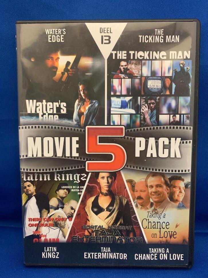 Movie 5 pack, Cd's en Dvd's, Dvd's | Actie, Zo goed als nieuw, Alle leeftijden, Ophalen of Verzenden