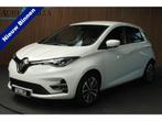 Renault ZOE R110 Life 52 kWh Key Les / Camera / Stoel verw., Auto's, Renault, Gebruikt, Zwart, Leder en Stof, Wit