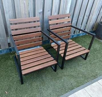 Tuinstoelen "nieuw" - 2 stuks beschikbaar voor biedingen