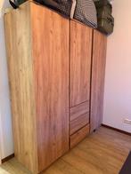 Houten Kledingkast 180x200, Ophalen, 150 tot 200 cm, Eikenhout, Zo goed als nieuw