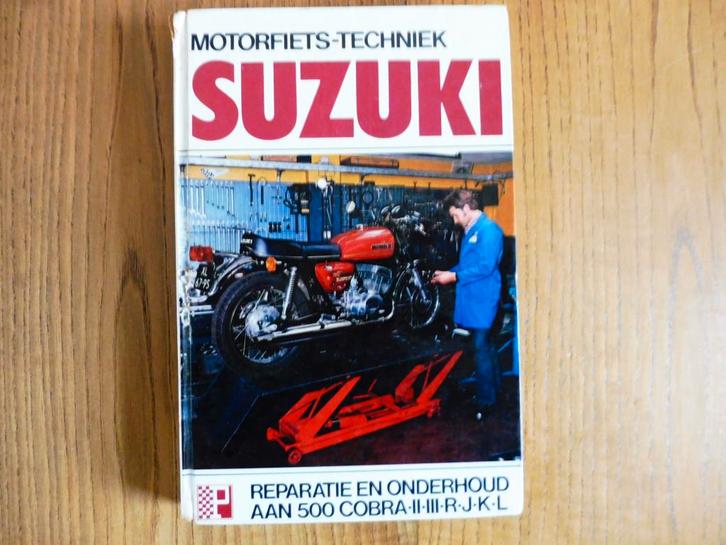 Motorfiets-Techniek Suzuki, Motoren, Handleidingen en Instructieboekjes, Suzuki, Ophalen of Verzenden