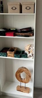White bookcase/storage unit, Ophalen, Zo goed als nieuw, 25 tot 50 cm, Minder dan 100 cm