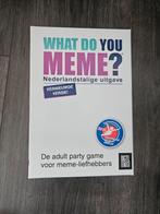 What do you meme? (NL), Hobby en Vrije tijd, Vijf spelers of meer, Ophalen of Verzenden, Zo goed als nieuw, DGT