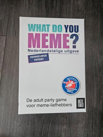 What do you meme? (NL) beschikbaar voor biedingen