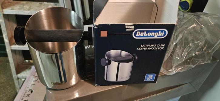 De'longhi DLSC084 Koffiedikbak uitklopbak - Knockbox Nieuw, Witgoed en Apparatuur, Koffiemachine-accessoires, Nieuw, Ophalen of Verzenden