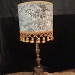 Unieke schemerlamp vintage engel zwart wit goud, Ophalen of Verzenden
