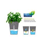 bloempotten Kruidenpotje fuchsia 4 stuks, Kunststof, Design voor buiten, Norg, Rond