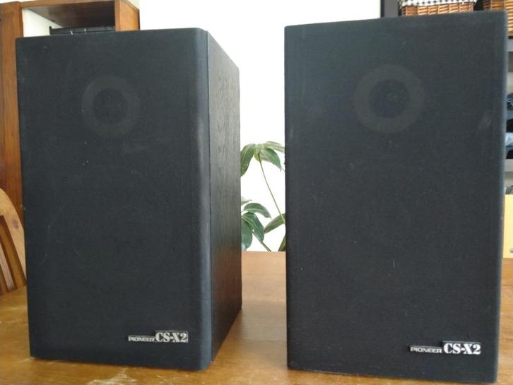 Pioneer CS-X2 speakers, Audio, Tv en Foto, Luidsprekers, Front, Rear of Stereo speakers, Minder dan 60 watt, Overige merken, Ophalen