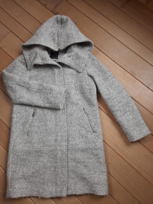 YESSICA jas mantel grijs wit mêlee wol maat 38, Kleding | Dames, Jassen | Winter, Zo goed als nieuw, Maat 38/40 (M), Grijs, Ophalen of Verzenden