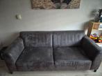 3 persoons bank met poef, Ophalen of Verzenden, Zo goed als nieuw, 75 tot 100 cm