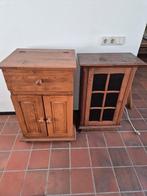 Antieke kastjes/tafel en hanglampen, Antiek en Kunst, Ophalen