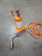 Karwei Fles met Brander, Doe-het-zelf en Verbouw, Gereedschap | Lasapparaten, Ophalen of Verzenden, Gebruikt, Minder dan 150 ampère