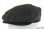 Vintage flatcap Platte pet Westbury zwart leer 57, Kleding | Heren, Hoeden en Petten, Ophalen of Verzenden, Gedragen, Pet, Westbury