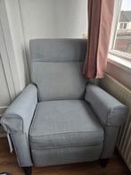 Comfortabele fauteuil met voetensteun, Huis en Inrichting, Fauteuils, Gebruikt, 75 tot 100 cm, Ophalen of Verzenden, 75 tot 100 cm