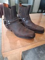 Leren western laarzen nieuw !  Maat 45, Ophalen of Verzenden, Nieuw, Bruin, Boots