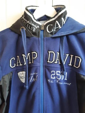 Mooie Camp David jas blauw - maat M  beschikbaar voor biedingen
