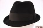 Vintage Trilby gleufhoed Stetson zwart 56 gratis verzenden, Kleding | Heren, Hoeden en Petten, Stetson, Hoed, Ophalen of Verzenden