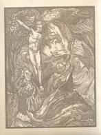 Johan Joseph Aarts houtsnede "Nessus en Deianira" 2 versies, Antiek en Kunst, Ophalen