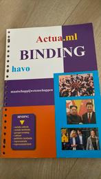 Maatschapijwetenschappen Havo Binding Boek, Nieuw, Ophalen of Verzenden, Huub Francort