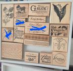 Diverse Stempels te Koop van different colors, Hobby en Vrije tijd, Stempelen, Ophalen of Verzenden, Nieuw, Houten stempel