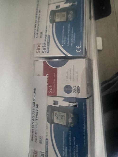 2 doosjes strips voor een glucosemeter  nieuw in doos, Diversen, Verpleegmiddelen, Zo goed als nieuw, Ophalen of Verzenden