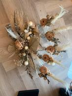 Droogbloemen Bruiloft Boeketten - Zachte Kleuren/oud roze, Ophalen, Gebruikt