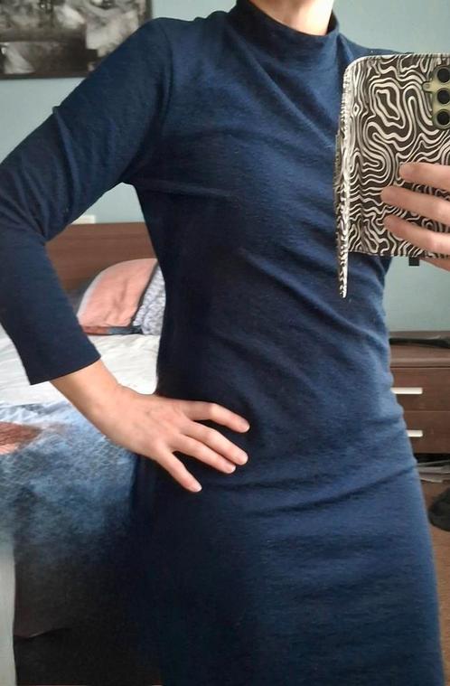 Sparkz donkerblauw jurkje, mooie pasvorm! Maat M, valt klein, Kleding | Dames, Jurken, Gedragen, Maat 36 (S), Blauw, Boven de knie