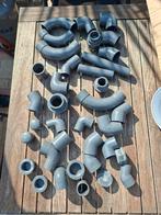 PVC Afvoerhulpstukken en Bochten - Diverse Maten, Afvoer, Gebruikt, Pvc, Minder dan 2 meter