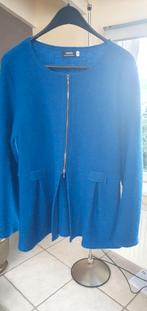 Linara wollen vestjasje - maat XL - helder blauw, Kleding | Dames, Jasjes, Kostuums en Pakken, Blauw, Maat 42/44 (L), Ophalen of Verzenden