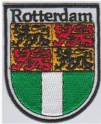 Rotterdam vlag schild stoffen opstrijk patch embleem #1, Ophalen of Verzenden, Nieuw, Shirt