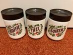 Douwe Egberts voorraad potten thee koffie suiker, Ophalen of Verzenden