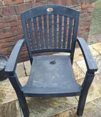 5 hartman tuinstoelen, Ophalen, Gebruikt, Kunststof
